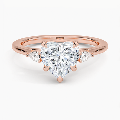 1.00 Carat Heart Diamond | Lab Grown Diamond | F | VS1