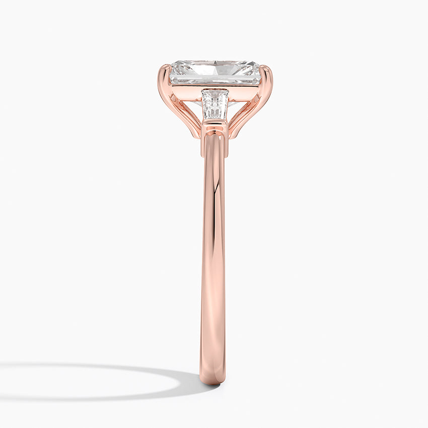 ecomposer-view with diamond shape-radiant,ecomposer-size-1.5-ct,ecomposer-metal type-rose-gold-18k