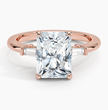 ecomposer-view with diamond shape-radiant,ecomposer-size-2.5-ct,ecomposer-metal type-rose-gold-18k