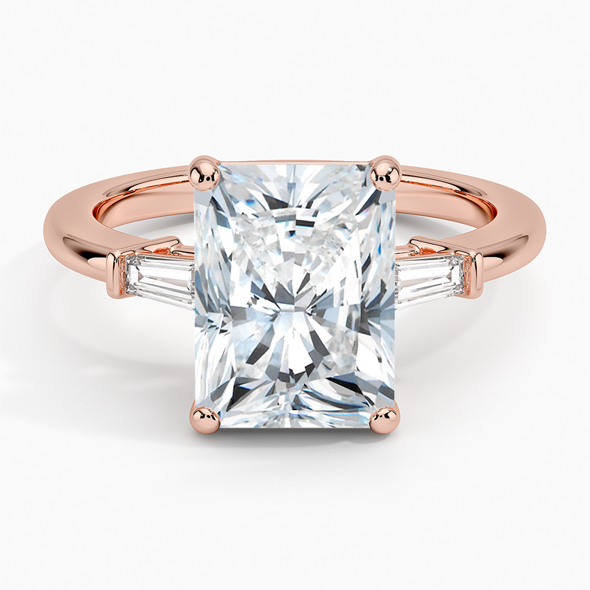ecomposer-view with diamond shape-radiant,ecomposer-size-3-ct,ecomposer-metal type-rose-gold-18k
