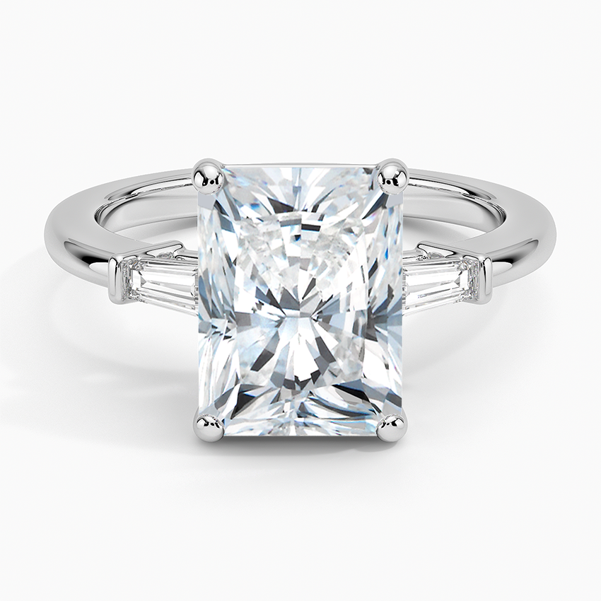 ecomposer-view with diamond shape-radiant,ecomposer-size-3-ct,ecomposer-metal type-white-gold-18k