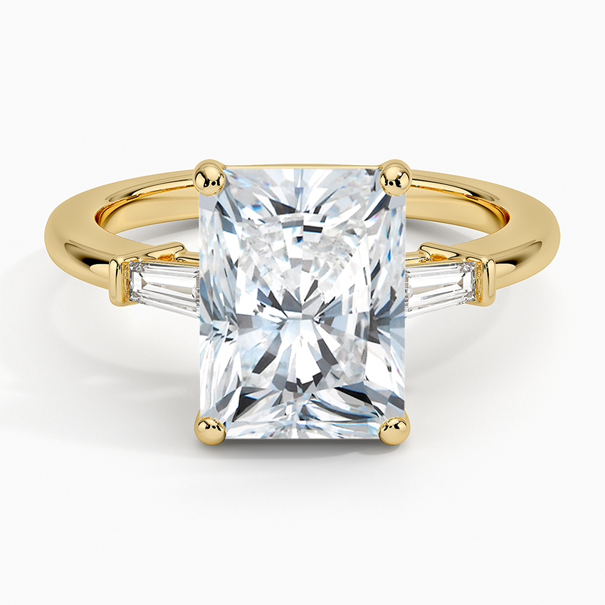 ecomposer-view with diamond shape-radiant,ecomposer-size-3-ct,ecomposer-metal type-yellow-gold-18k