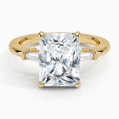 ecomposer-view with diamond shape-radiant,ecomposer-size-3-ct,ecomposer-metal type-yellow-gold-18k