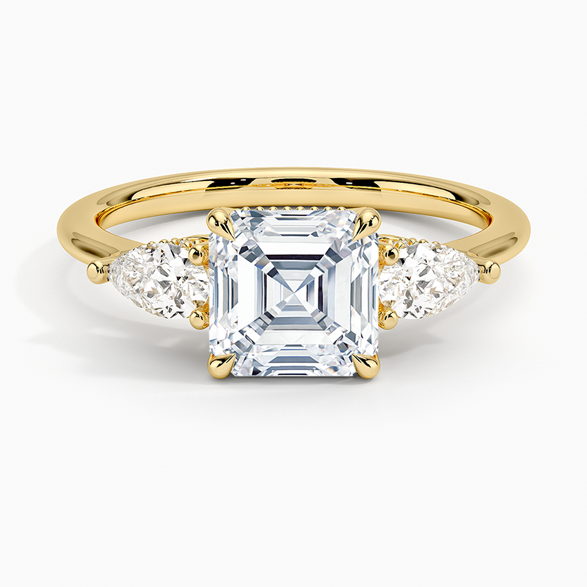 ecomposer-view with diamond shape-asscher,ecomposer-size-1.5-ct,ecomposer-metal type-yellow-gold-18k