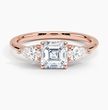 ecomposer-metal type-rose-gold-18K,ecomposer-ring setting-trilogy