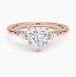 ecomposer-metal type-rose-gold-18K,ecomposer-ring setting-trilogy