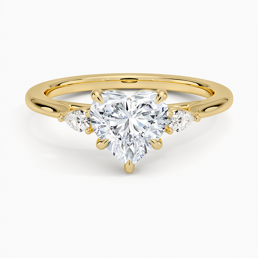 ecomposer-view with diamond shape-heart,ecomposer-size-1.5-ct,ecomposer-metal type-yellow-gold-18k