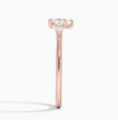 ecomposer-view with diamond shape-heart,ecomposer-size-1-ct,ecomposer-metal type-rose-gold-18k