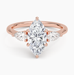 ecomposer-metal type-rose-gold-18K,ecomposer-ring setting-Trilogy 