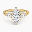 ecomposer-metal type-yellow-gold-18K,ecomposer-ring setting-Trilogy 