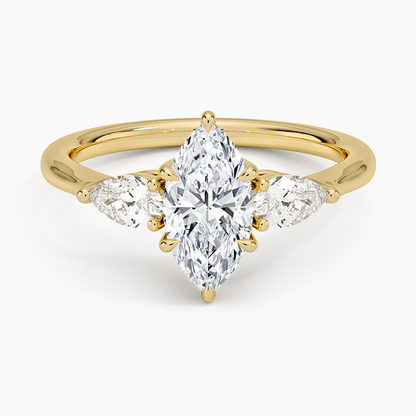 ecomposer-view with diamond shape-marquise,ecomposer-size-1-ct,ecomposer-metal type-yellow-gold-18k