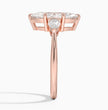 ecomposer-metal type-rose-gold-18K,ecomposer-ring setting-Trilogy 