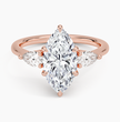 ecomposer-metal type-rose-gold-18K,ecomposer-ring setting-Trilogy 