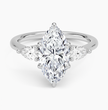 ecomposer-view with diamond shape-marquise,ecomposer-size-2-ct,ecomposer-metal type-white-gold-18k