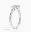 ecomposer-metal type-white-gold-18K,ecomposer-ring setting-trilogy