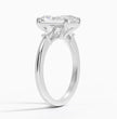 ecomposer-metal type-white-gold-18K,ecomposer-ring setting-trilogy