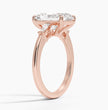 ecomposer-metal type-rose-gold-18K,ecomposer-ring setting-trilogy