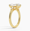 ecomposer-metal type-yellow-gold-18K,ecomposer-ring setting-trilogy