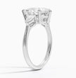 ecomposer-view with diamond shape-pear, ecomposer-metal type-white-gold-18k