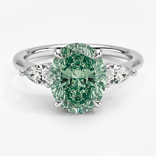 ecomposer-diamond color-green, ecomposer-view with diamond shape-oval
