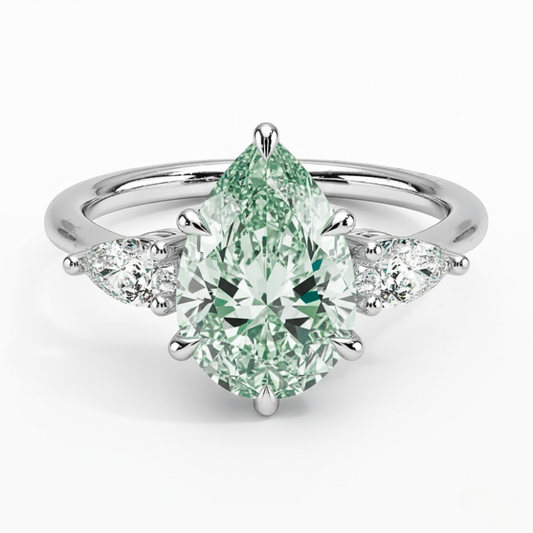ecomposer-diamond color-green, ecomposer-view with diamond shape-pear