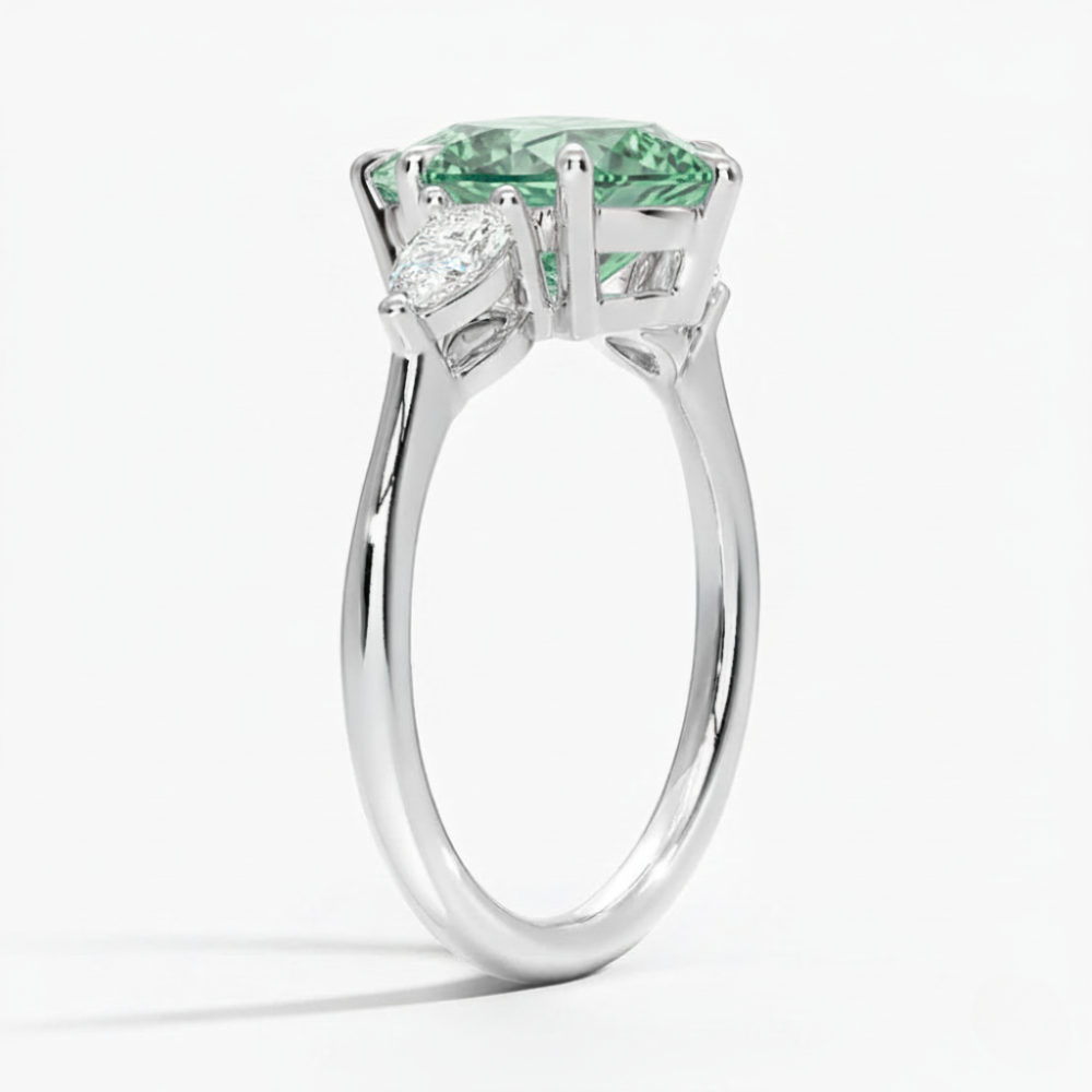 ecomposer-diamond color-green, ecomposer-view with diamond shape-pear