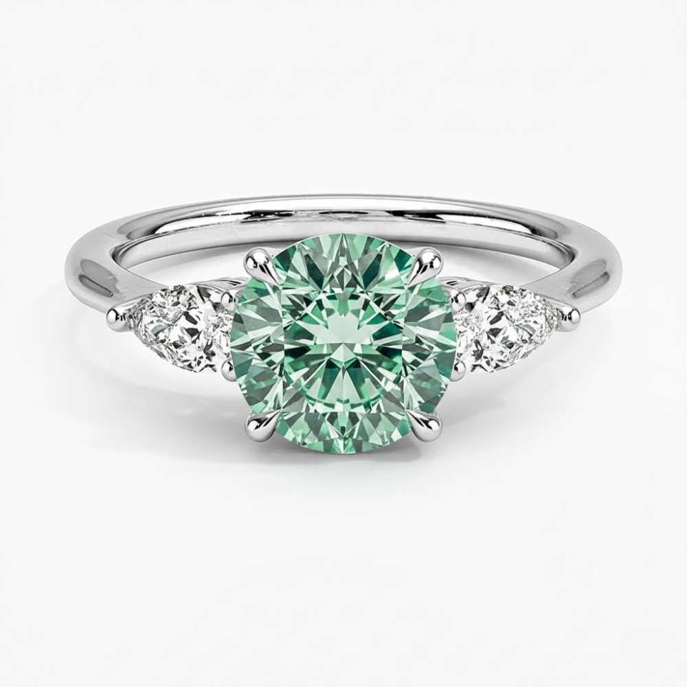 ecomposer-diamond color-green, ecomposer-view with diamond shape-round