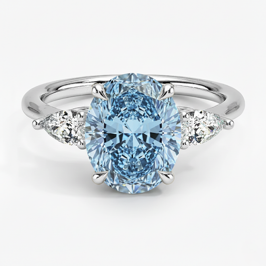 ecomposer-diamond color-blue, ecomposer-view with diamond shape-oval