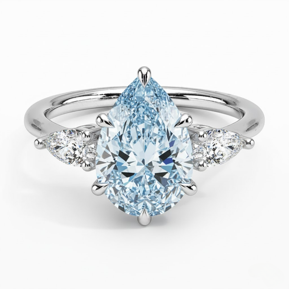 ecomposer-diamond color-blue, ecomposer-view with diamond shape-pear