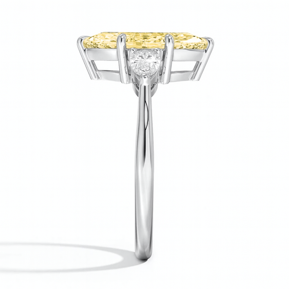 ecomposer-diamond color-yellow, ecomposer-view with diamond shape-marquise