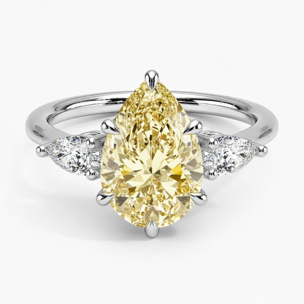 ecomposer-diamond color-yellow, ecomposer-view with diamond shape-pear