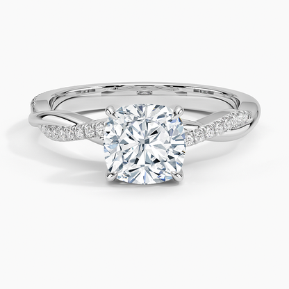 ecomposer-view with diamond shape-cushion,ecomposer-size-1.5-ct,ecomposer-metal type-white-gold-18k