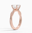 ecomposer-view with diamond shape-asscher,ecomposer-size-1.5-ct,ecomposer-metal type-rose-gold-18k