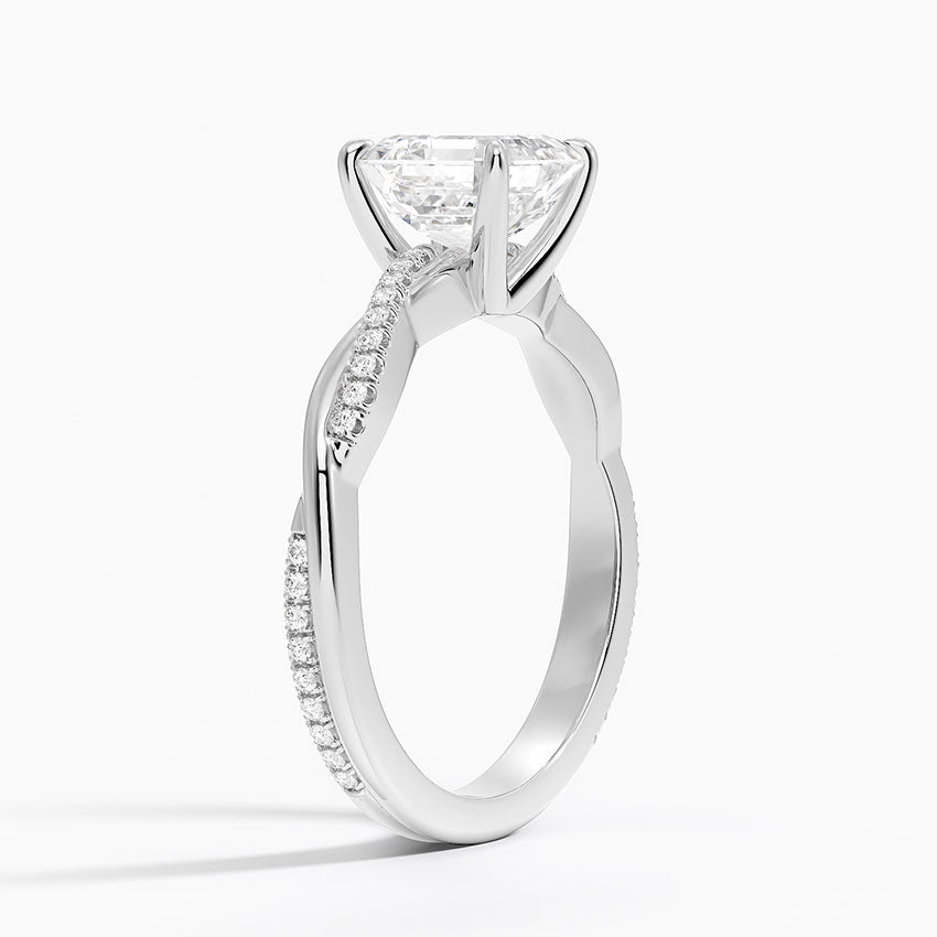ecomposer-view with diamond shape-asscher,ecomposer-size-1.5-ct,ecomposer-metal type-white-gold-18k