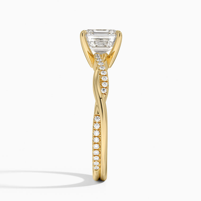 ecomposer-view with diamond shape-asscher,ecomposer-size-1.5-ct,ecomposer-metal type-yellow-gold-18k