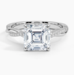 ecomposer-view with diamond shape-asscher,ecomposer-size-2.5-ct,ecomposer-metal type-white-gold-18k