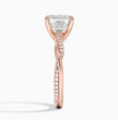 ecomposer-view with diamond shape-asscher,ecomposer-size-2-ct,ecomposer-metal type-rose-gold-18k
