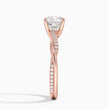 ecomposer-view with diamond shape-cushion,ecomposer-size-1.5-ct,ecomposer-metal type-rose-gold-18k