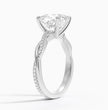 ecomposer-view with diamond shape-cushion,ecomposer-size-2.5-ct,ecomposer-metal type-white-gold-18k