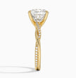 ecomposer-view with diamond shape-cushion,ecomposer-size-3-ct,ecomposer-metal type-yellow-gold-18k