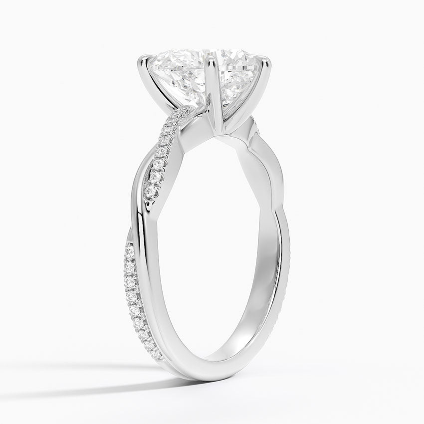 ecomposer-view with diamond shape-heart,ecomposer-size-2.5-ct,ecomposer-metal type-white-gold-18k