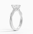 ecomposer-view with diamond shape-heart,ecomposer-size-2-ct,ecomposer-metal type-white-gold-18k