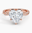 ecomposer-metal type-rose-gold-18K,ecomposer-ring setting-twisted