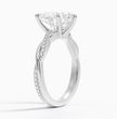 ecomposer-view with diamond shape-heart,ecomposer-size-3-ct,ecomposer-metal type-white-gold-18k