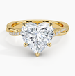 ecomposer-view with diamond shape-heart,ecomposer-size-3-ct,ecomposer-metal type-yellow-gold-18k