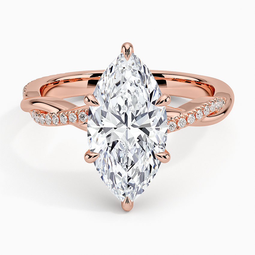 ecomposer-view with diamond shape-marquise,ecomposer-size-2.5-ct,ecomposer-metal type-rose-gold-18k,