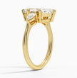 ecomposer-metal type-yellow-gold-18K,ecomposer-ring setting-triology