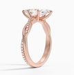 ecomposer-view with diamond shape-marquise,ecomposer-size-2-ct,ecomposer-metal type-rose-gold-18k,