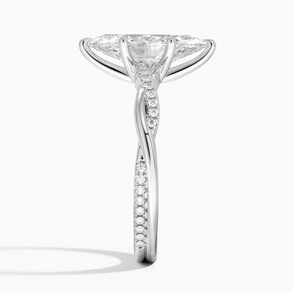 ecomposer-view with diamond shape-marquise,ecomposer-size-2-ct,ecomposer-metal type-white-gold-18k,