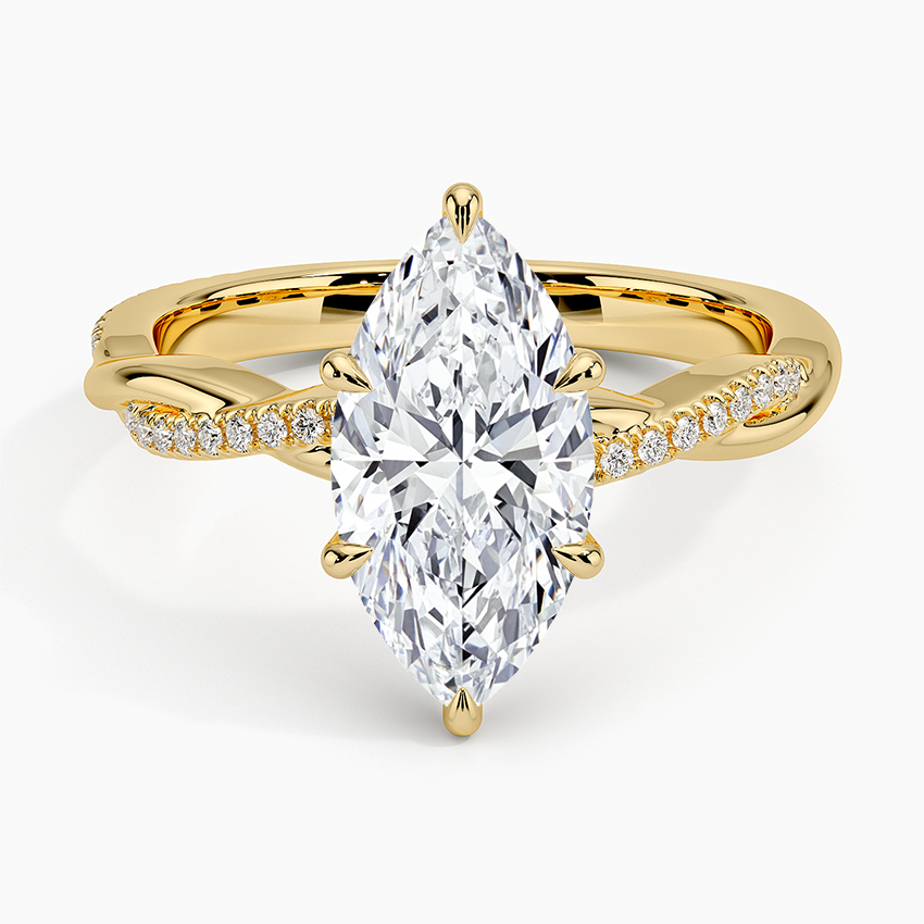 ecomposer-view with diamond shape-marquise,ecomposer-size-2-ct,ecomposer-metal type-yellow-gold-18k,